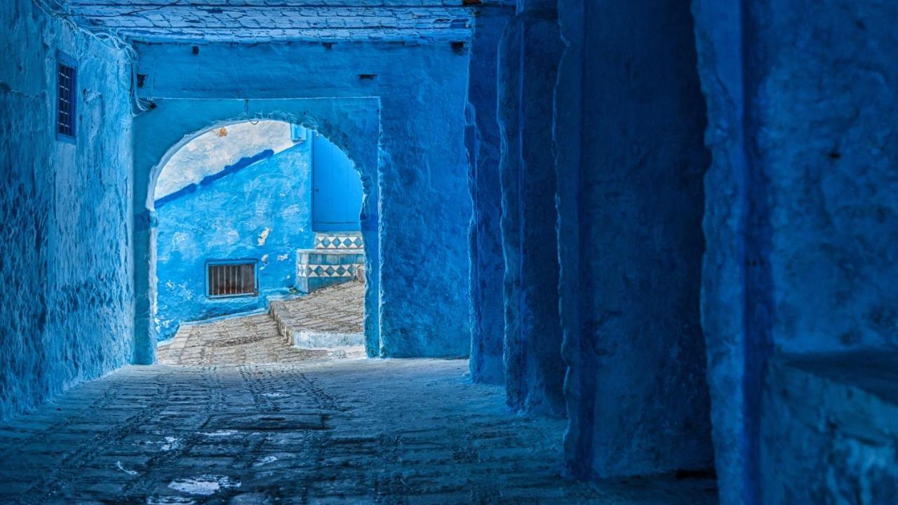 Ferienwohnung Dar Blue Sky Chefchaouen Exterior foto