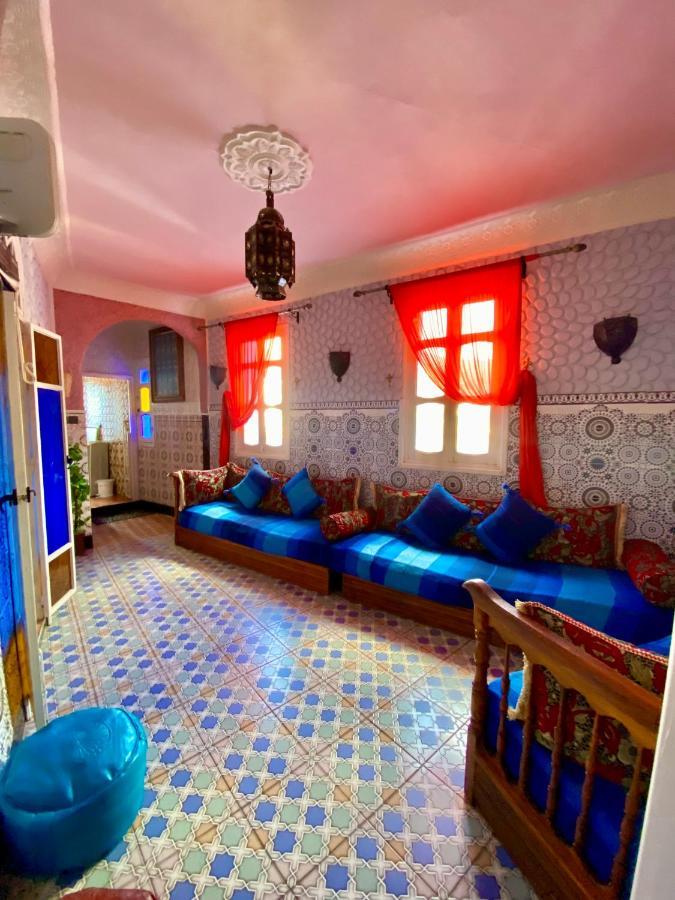 Ferienwohnung Dar Blue Sky Chefchaouen Exterior foto